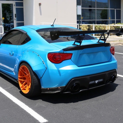 SpecD 2012-2016 Scion FRS/ Subaru BRZ/ Toyota 86 Sequential LED Tail Lights (Chrome Housing/Red Lens) - Image 2